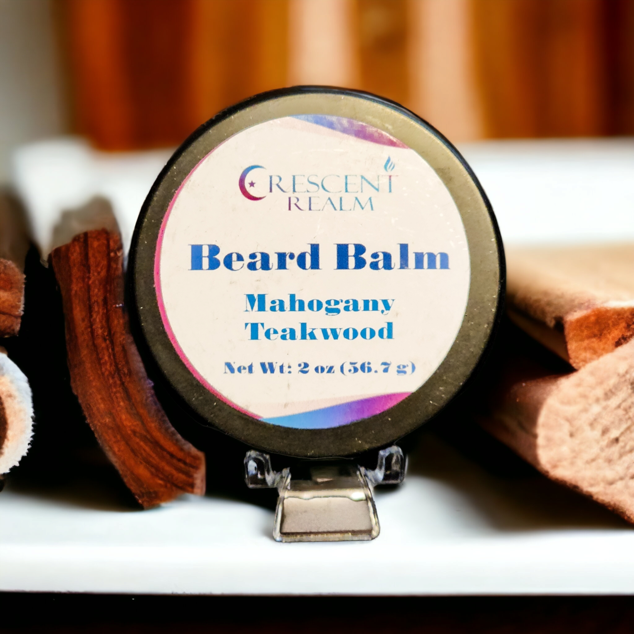 Mahogany Teakwood Beard Balm