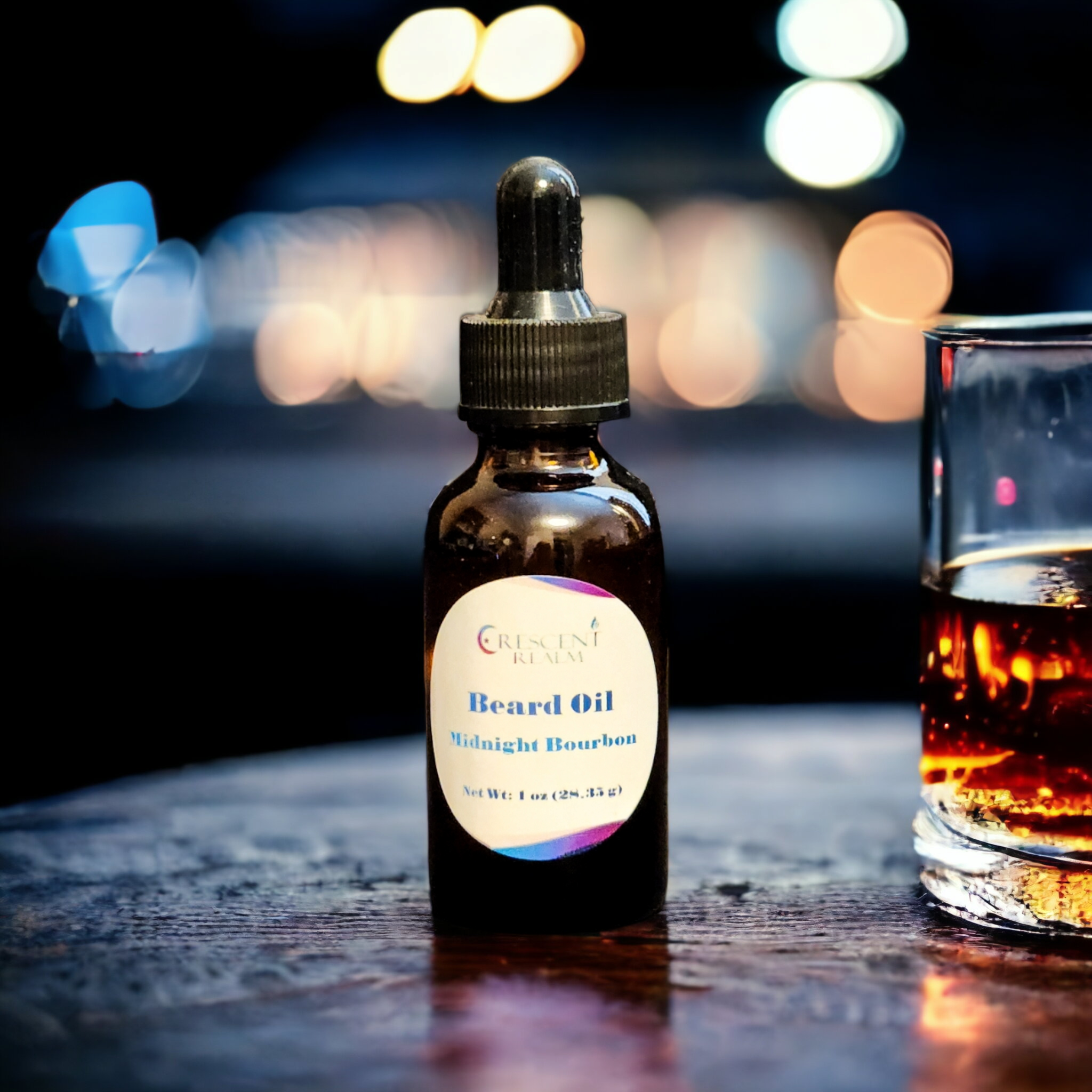 Midnight Bourbon Beard Oil