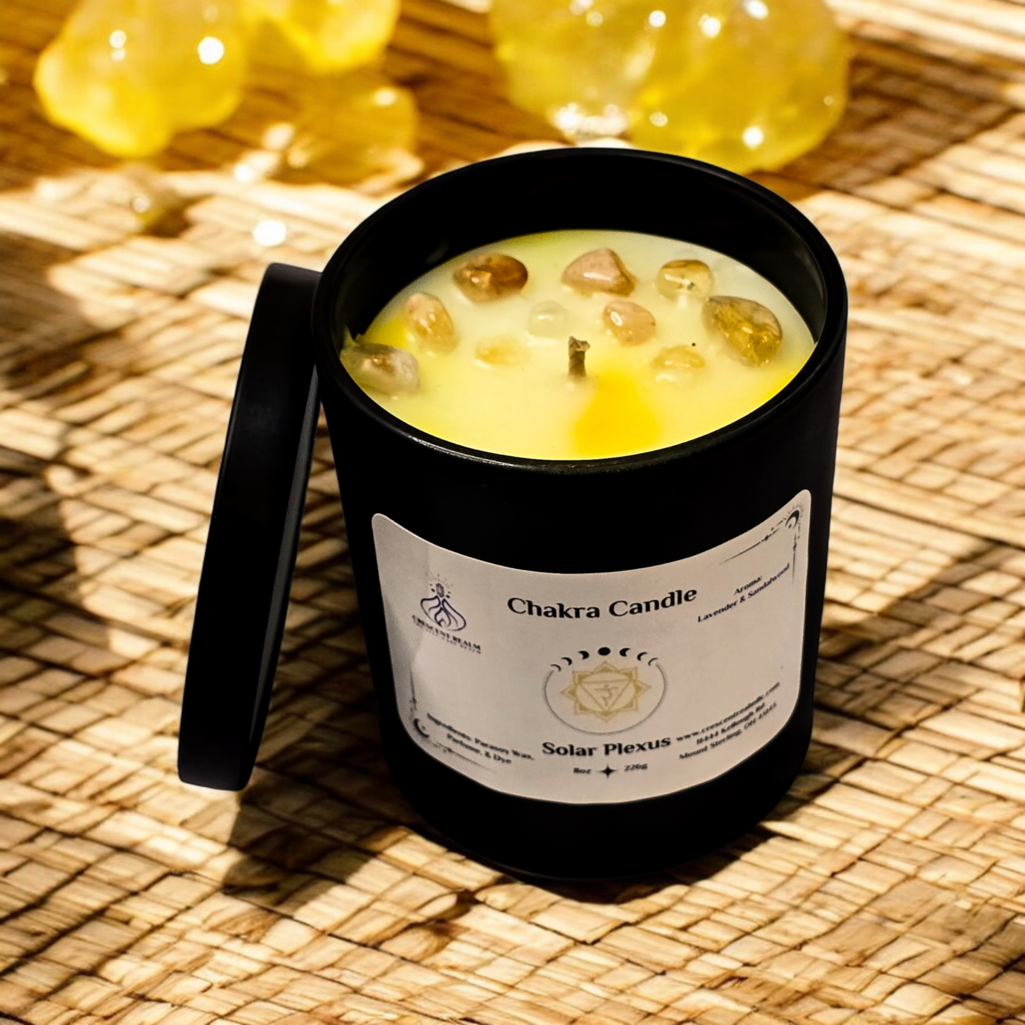 Solar Plexus Chakra Candle