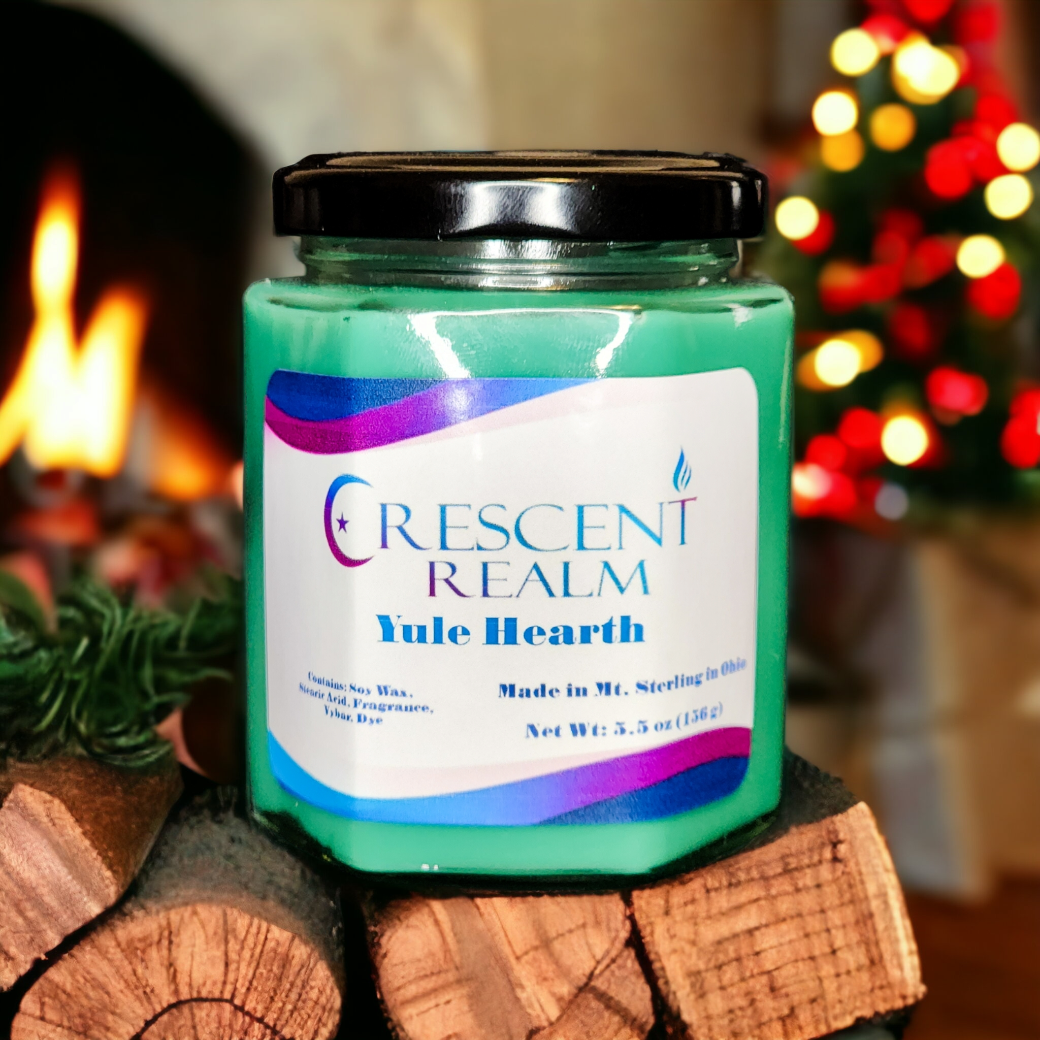 Yule Hearth Candle