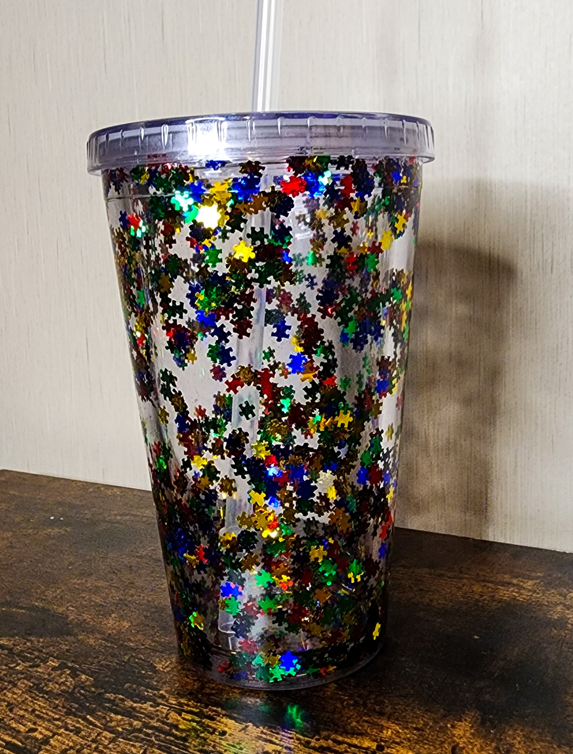 Puzzle Pieces Tumbler